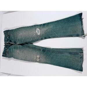 Early 1970s Levi's Orange Tag Flared Jeans Made in USA